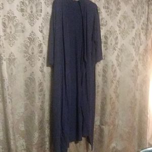 Natori light weight robe & nightgown set robe lg gown xl